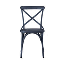Liberty Furniture Vintage Series X Back Side Chair in Navy (Set of 2) image