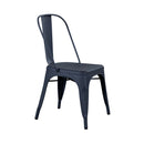 Liberty Furniture Vintage Series Bow Back Side Chair in Navy (Set of 2) image