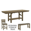 Brook Bay Opt 6 Piece Gathering Table Set image