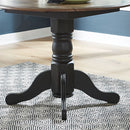 Liberty Furniture Carolina Crossing Round Table in Black image