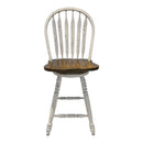 Carolina Crossing Windsor Swivel Counter Chair - White