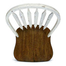 Carolina Crossing Windsor Swivel Counter Chair - White