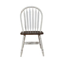 Liberty Furniture Carolina Crossing Windsor Side Chair in White (Set of 2) image