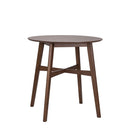 Space Saver Gather Table in Satin Walnut