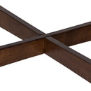 Space Saver Gather Table in Satin Walnut