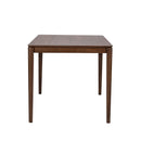 Space Saver Rectangular Leg Table in Satin Walnut image