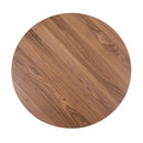 Space Saver Round Pedestal Table in Satin Walnut image