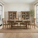 Homestead Haven 5 Piece Trestle Table Set image