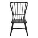 River Place Windsor Back Side Chair - Black (RTA) image