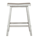 Creations 24 Inch Sawhorse Counter Stool - White image