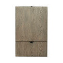 Americana Farmhouse Chair Side Table in Dusty Taupe image