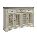 Magnolia Manor Hall Buffet in Antique White image