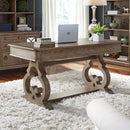 Simply Elegant Writing Desk in Heathered Taupe image