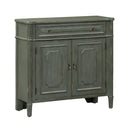 Liberty Furniture Madison Park 1 Drawer 2 Door Accent Cabinet in Gray