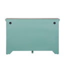 Kensington 3 Door Accent Cabinet in Turquoise