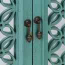 Kensington 4 Door Accent Cabinet in Turquoise image