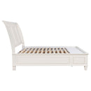 Sandy Beach Panel Platform Storage Bed
