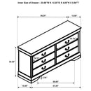 Louis Philippe 4 & 5 Piece Bedroom Set Full, Twin, King, & Queen