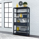 Liberty Furniture Midnight Accent Bookcase in Wire Brushed Denim