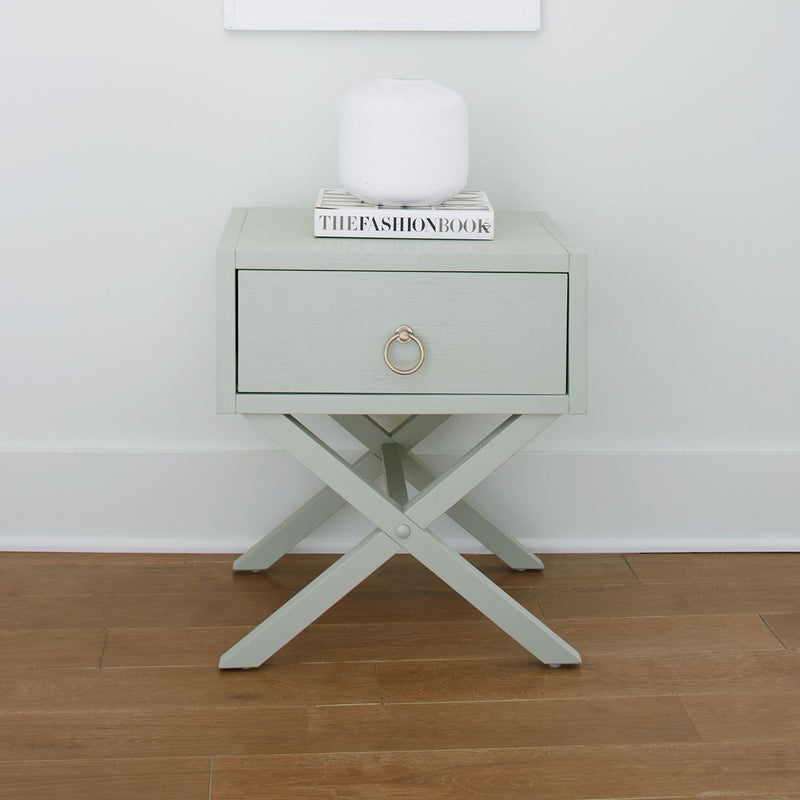 Liberty Furniture East End Accent Table in Green Mist EST SHIP TIME APPX 4 WEEKS image