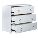 Liberty Furniture Midnight Accent Cabinet in Wire Brushed White