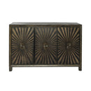 Liberty Furniture Chaucer 3 Door Accent Cabinet in Aged Whiskey image