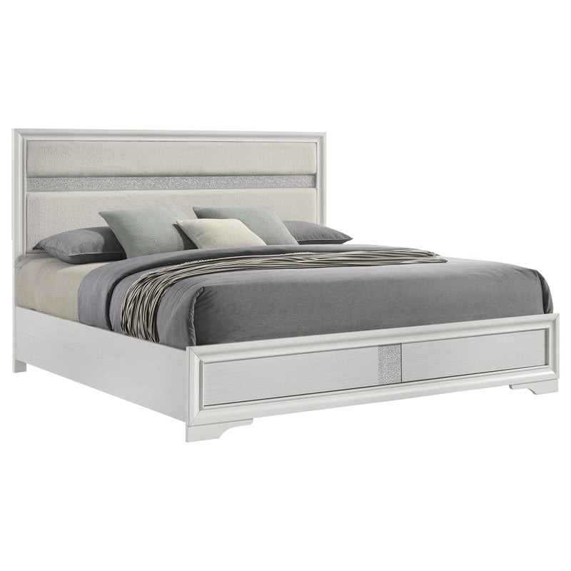 Miranda California King, E.King, Queen, Full, & Twin Bed Black & White