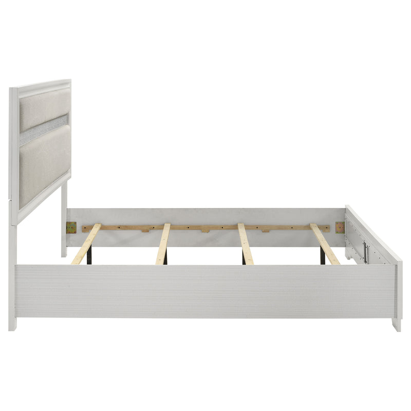 Miranda California King, E.King, Queen, Full, & Twin Bed Black & White