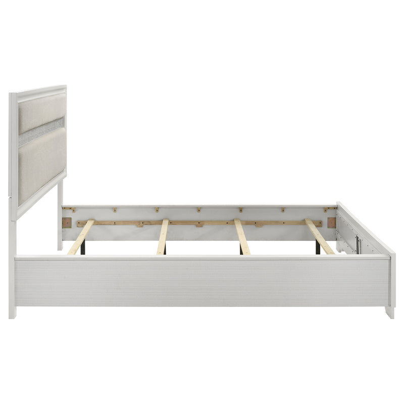 Miranda California King, E.King, Queen, Full, & Twin Bed Black & White