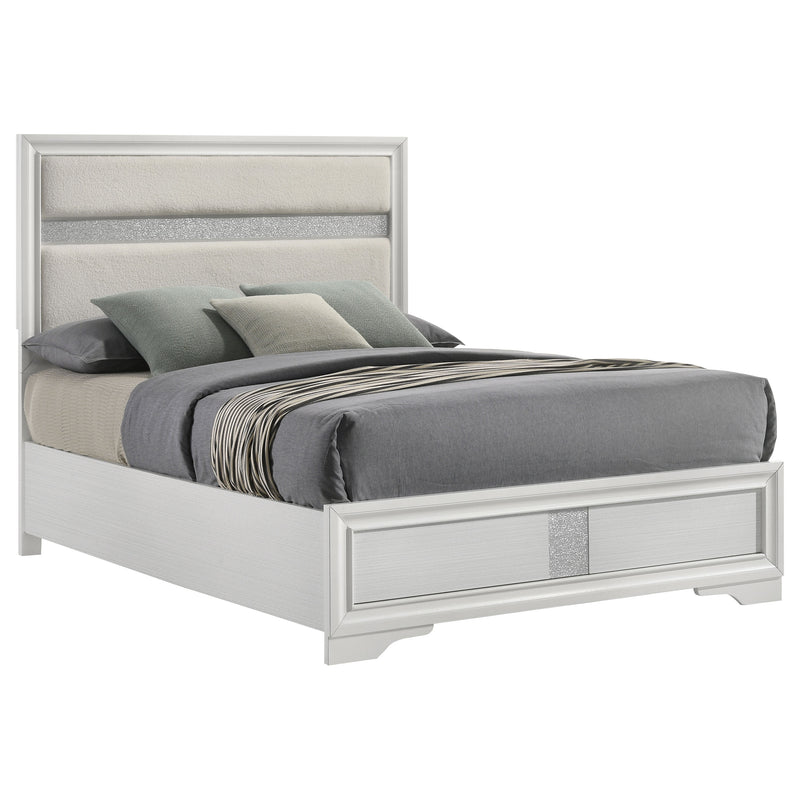 Miranda California King, E.King, Queen, Full, & Twin Bed Black & White