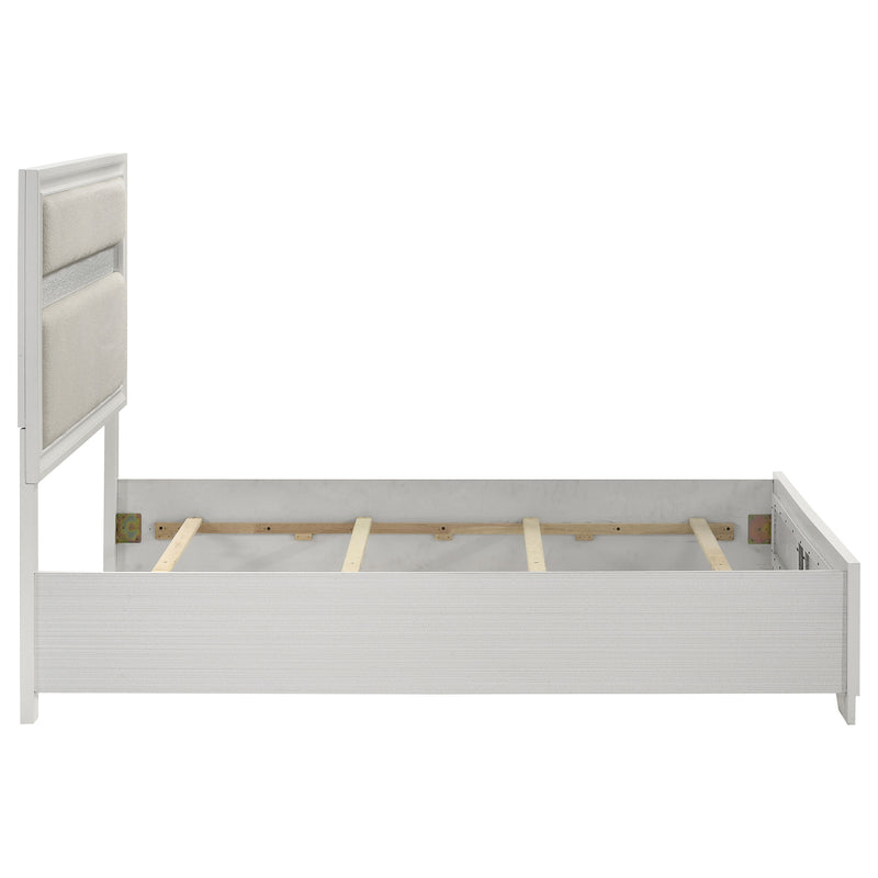 Miranda California King, E.King, Queen, Full, & Twin Bed Black & White
