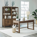 Shaker Lakes Desk & Bookcase Set image