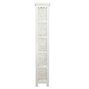 Trellis Lane Accent Bookcase in Weathered White