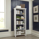 Liberty Furniture Trellis Lane Accent Bookcase in Weathered White