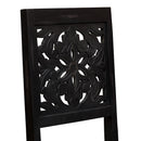 Trellis Lane Accent Chair in Black EST SHIP TIME APPX 4 WEEKS