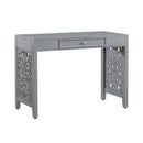 Liberty Furniture Trellis Lane Accent Writing Desk in Grey EST SHIP TIME APPX 4 WEEKS image