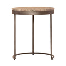 Liberty Furniture Eclipse Nesting Tables in Greystone Marble Top w/ Pewter Metal image