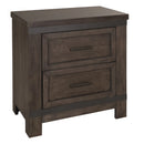 Thornwood Hills Two Sided Storage Bed, Dresser & Mirror, Night Stand image