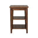 Liberty Furniture Lake House Tiered Table in Rustic Brown Oak image
