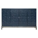 Braxton Accent Cabinet in Azure Blue EST SHIP TIME APPX 4 WEEKS