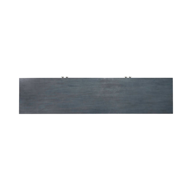 Liberty Furniture Circle View Four Door Accent Cabinet in Blue Dusk EST SHIP TIME APPX 4 WEEKS