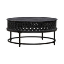 Stella Accent Cocktail Table in Chalkboard Black EST SHIP TIME APPX 4 WEEKS