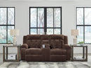 Observation Power Reclining Loveseat with Console
