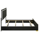 Marceline Panel Bed with LED Lighting
