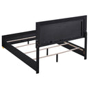 Marceline Panel Bed with LED Lighting