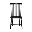 Liberty Furniture Capeside Cottage Spindle Back Side Chair (Set of 2) in Royal Black