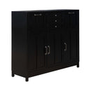 Liberty Furniture Capeside Cottage Buffet in Royal Black