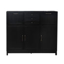 Liberty Furniture Capeside Cottage Buffet in Royal Black image
