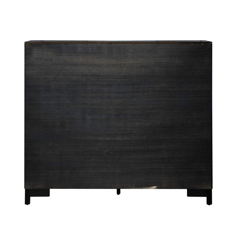 Liberty Furniture Capeside Cottage Buffet in Royal Black
