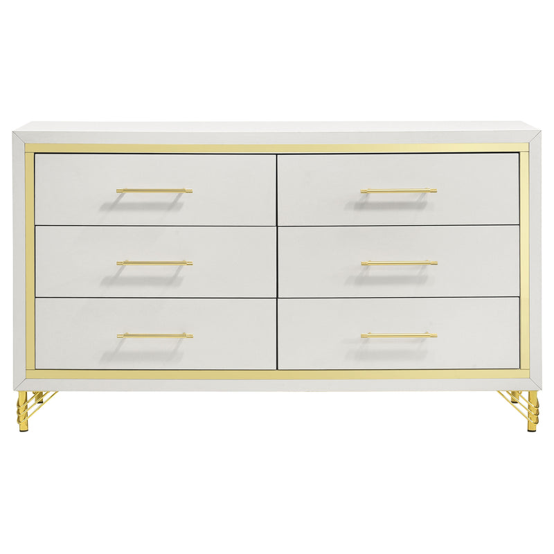 Lucia 4 & 5 Piece Bedroom Set King & Queen Beige & Grey